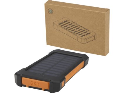Solárna powerbanka 5000 mAh / 10W , Black (Farba Black)