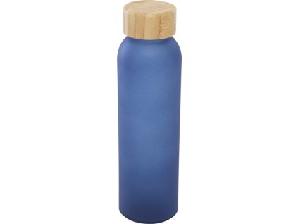 Matná sklenená fľaša (500 ml) , Ocean blue (Farba Ocean blue)
