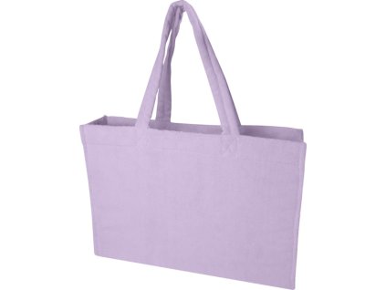 Taška z recyklovaného froté , lilac (Farba lilac)