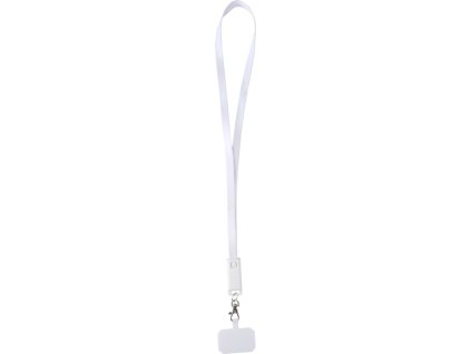 Šnúrka na mobil s káblom 65W , white (Farba white)