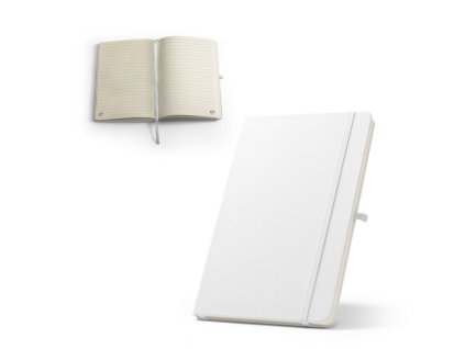 Zápisník A5 z RPET na sublimáciu , white (Farba white)