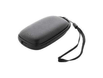 Powerbanka 4000 mAh s ohrievačom rúk , Black (Farba Black)