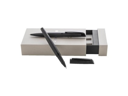 Sada guľôčkové pero a roller , Black (Farba Black)