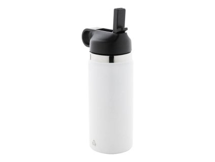Termoska z recyklovaného nerezu (500 ml) , white (Farba white)