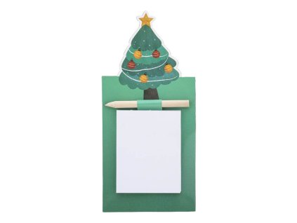 Vianočný magnetický zápisník , Green (Farba Green)