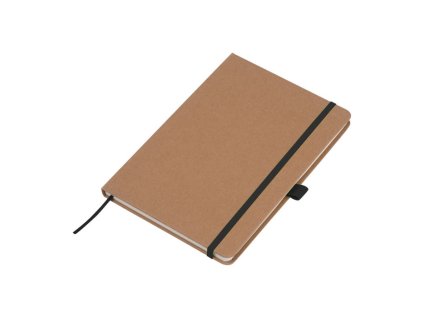 Recyklovaný zápisník A5 , Black (Farba Black)