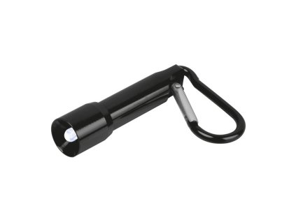 Mini baterka z recyklovaného hliníka , Black (Farba Black)
