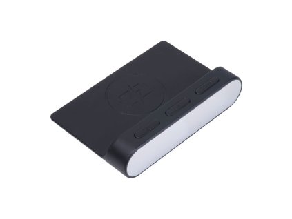Budík s bezdrôtovou nabíjačkou , Black (Farba Black)