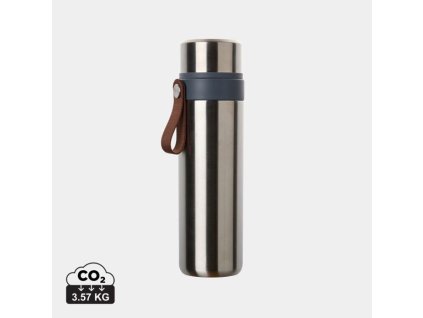 Nerezová termoska 750ml s pohárom , Steel (Farba Steel)