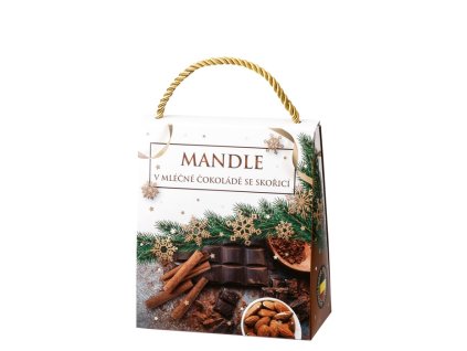 Mandle v čokoláde so škoricou (200g) , mixed (Farba mixed)