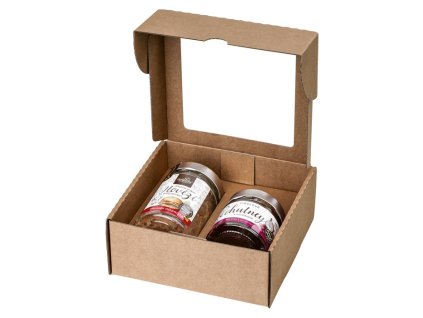 Sada trhané mäso a chutney , natural (Farba natural)