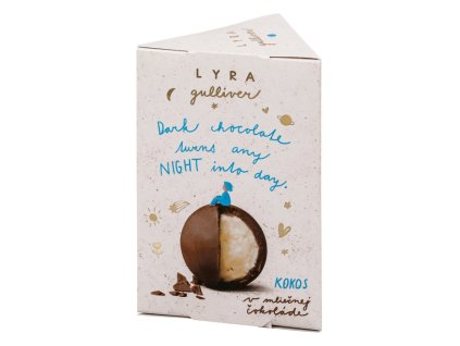 LYRA Gulliver kokosové pralinky (100g) , white (Farba white)