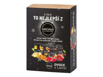 4-dielna darčeková sada Madami , Black (Farba Black)