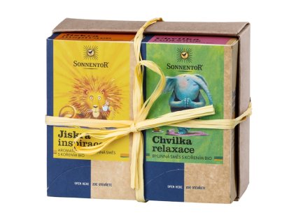 Sada 2 organických čajov , mixed (Farba mixed)