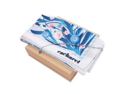 Sada - šatka a náramok , white (Farba white)