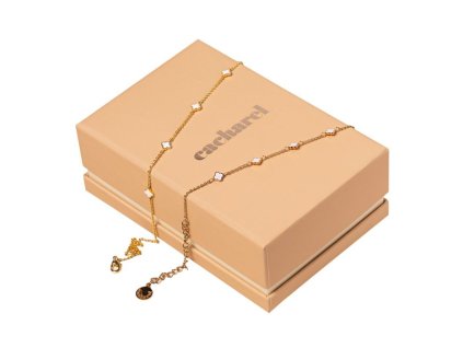 Sada - náhrdelník a náramok , gold (Farba gold)