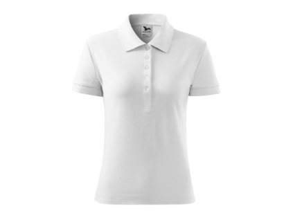 Cotton Heavy Polokošeľa dámska (Velikost XS, Varianta biela)