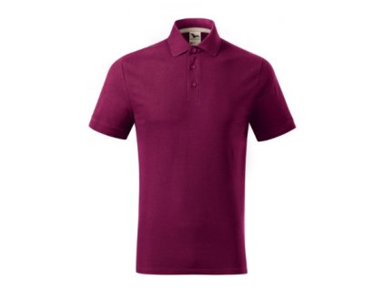 Prime (GOTS) Polokošeľa pánska (Velikost 2XL, Varianta fuchsiová)