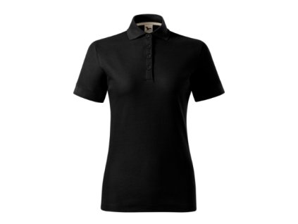 Prime (GOTS) Polokošeľa dámska (Velikost L, Varianta čierna)