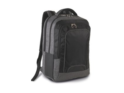 Batoh na notebook , dark grey heather/black (Farba dark grey heather/black)