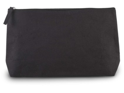 Toaletná taška z plátna , Black (Farba Black)