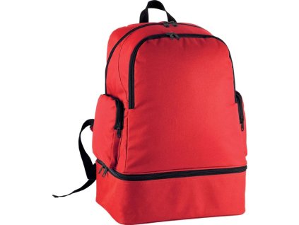 Športový batoh s plastovým dnom , Red (Farba Red)