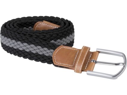 Pletený opasok vo vrecúšku , black/mid grey (Farba black/mid grey)