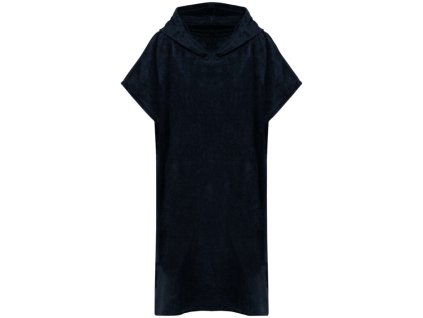 Unisex froté pončo , Navy, L/XL (Farba Navy, Velkost L/XL)
