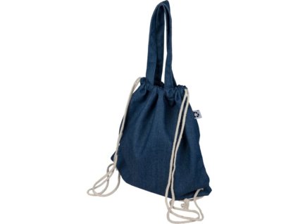 Vrecúško/taška z recyklovaného denimu , Blue (Farba Blue)