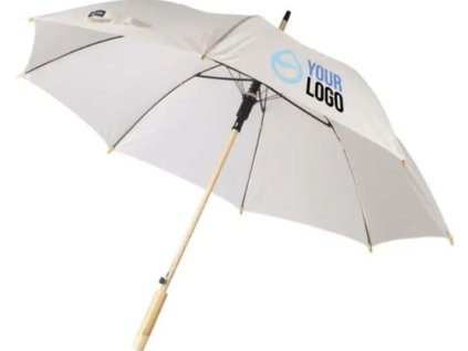 Automatický RPET dáždnik (102 cm) , Beige (Farba Beige)