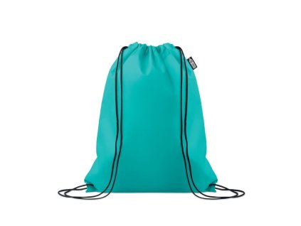 Vrecúško z RPET netkanej textílie , turquoise (Farba turquoise)