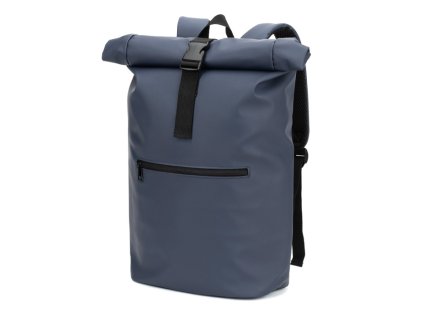 Rolovací batoh na notebook z PU , Blue (Farba Blue)