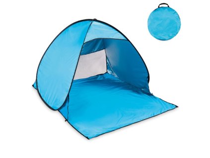 Plážový stan z polyesteru , turquoise (Farba turquoise)