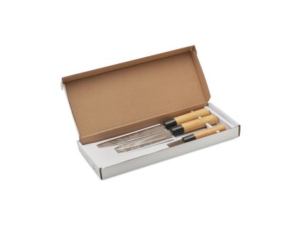 3-dielna sada japonských nožov , mixed (Farba mixed)