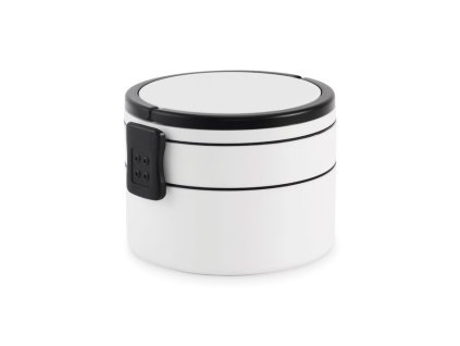 Plastový obedár (250+700 ml) , white (Farba white)