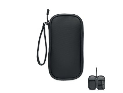 Organizér na káble , Black (Farba Black)