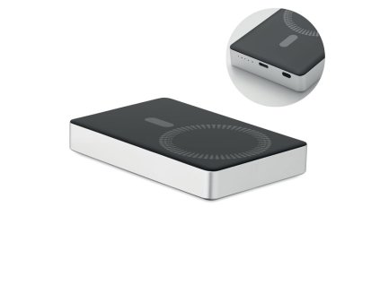 Hliníková powerbanka 10 000 mAh , Silver (Farba Silver)