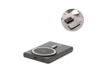 Magnetická powerbanka 5000 mAh/15W , Black (Farba Black)