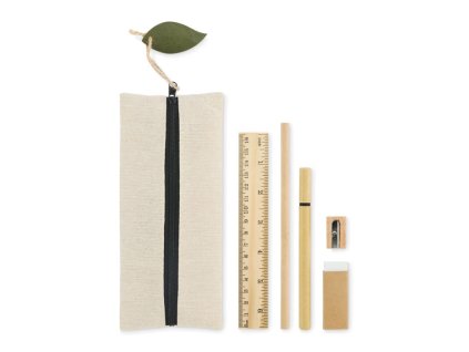 Písacia sada v peračníku , Black (Farba Black)