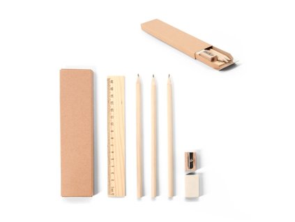 Univerzálna písacia sada , natural (Farba natural)
