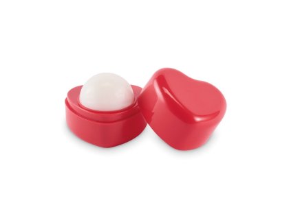 Vegánsky balzam na pery - srdce , Red (Farba Red)