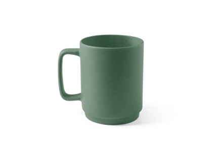 Matný keramický hrnček 330 ml v krabičke , army green (Farba army green)