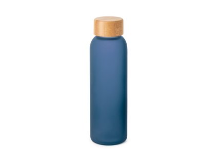 Fľaša z matného skla (520 ml) , Royal blue (Farba Royal blue)