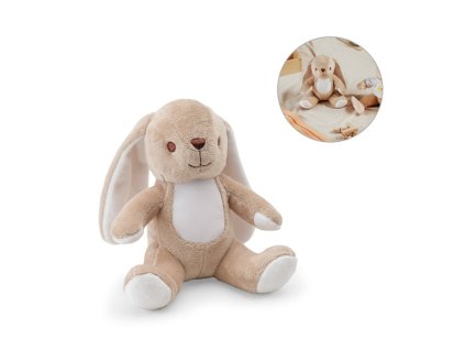 Plyšový zajačik , Beige (Farba Beige)