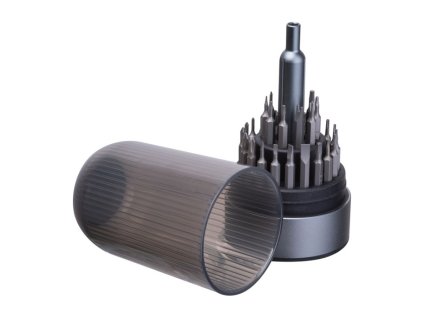 31-dielna sada skrutkovačov CrisMa , dark grey (Farba dark grey)