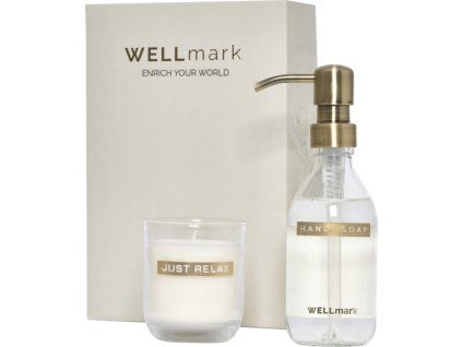 Dávkovač mydla (250 ml) + sviečka (150g) , white (Farba white)