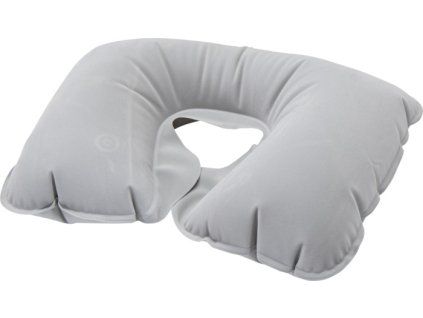 Nafukovací vankúš TRAVELER , Grey (Farba Grey)