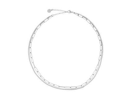 Náhrdelník Olympe , Silver (Farba Silver)