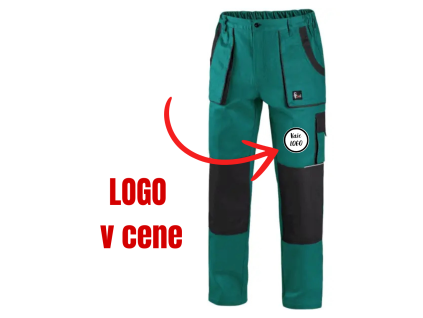 monterkove nohavice z