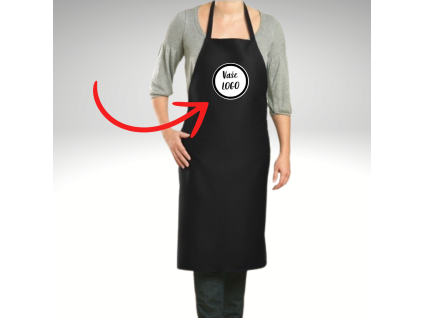 zastera na krk s logom čier